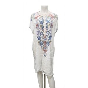 NEW JOHNNY WAS women's lania cupra tunic in natural